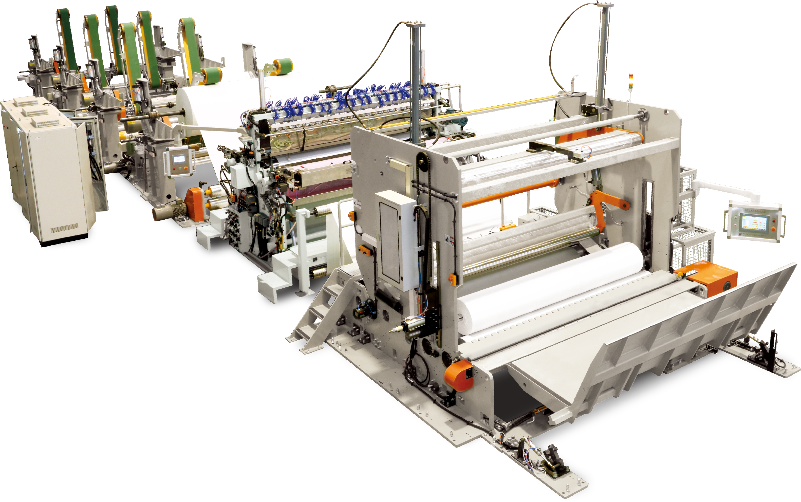 FC-IV slitting and rewinding machine